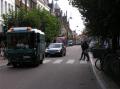 Straatbeeld winkelstraat