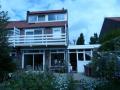 Achterkant van het huis