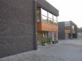 Voorkant bedrijfsverzamelgebouw