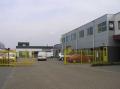 Overzicht pand en parkeerplaatsen