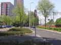 Straatbeeld richting Centrum