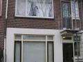 Achterzijde en vluchttrap