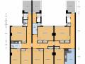 Plattegrond beleggingspand Hilversum