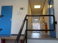 Hal met toiletten pantry etage