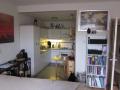 Tweede verdieping - woonkamer met open keuken